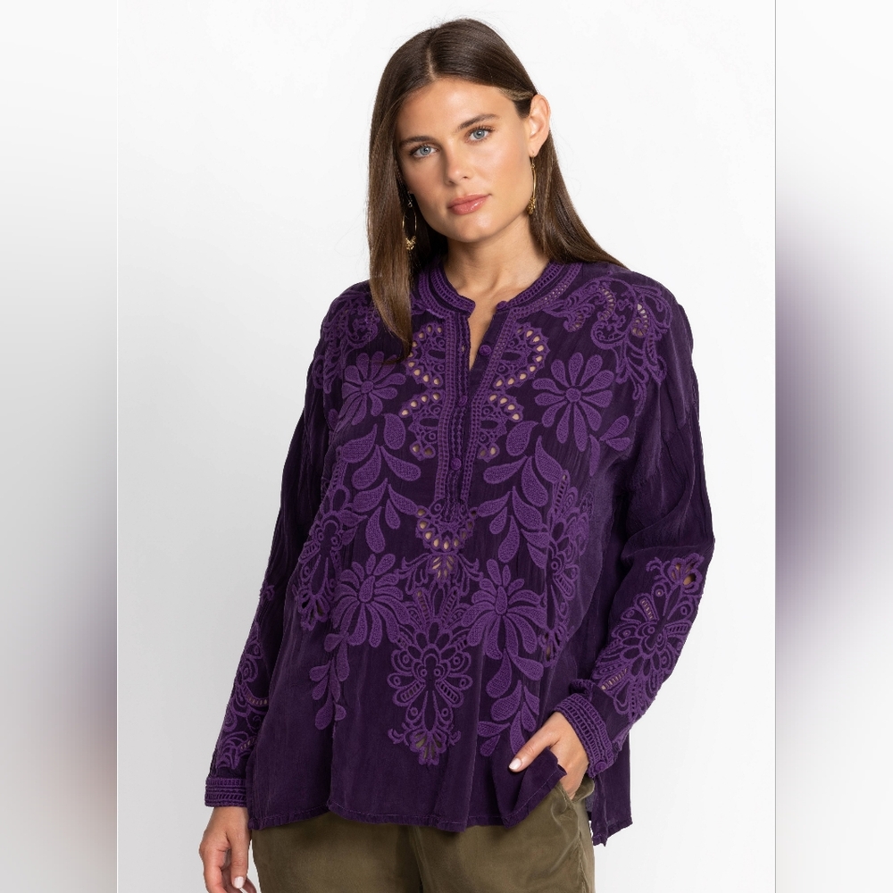 Johnny Was Elida Blouse XXL